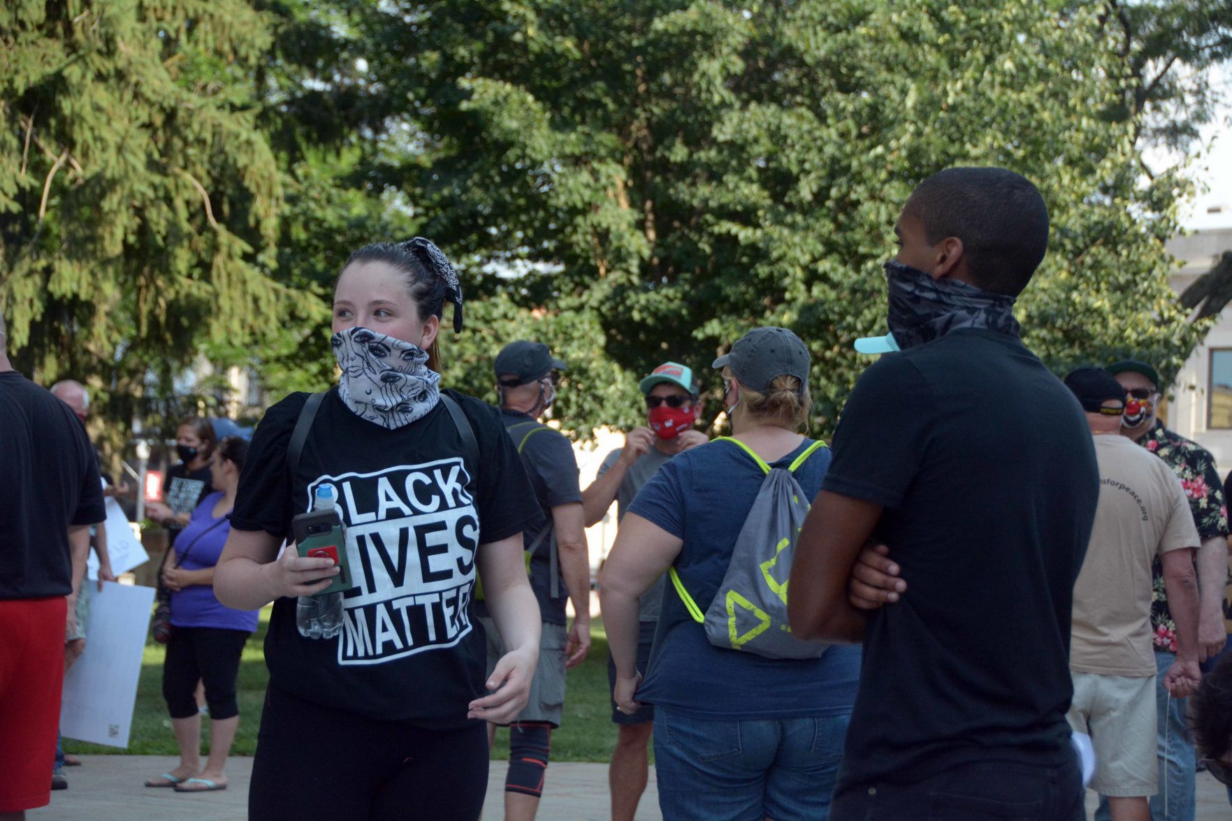 Black Lives Matter protesters educate, march in downtown Baraboo